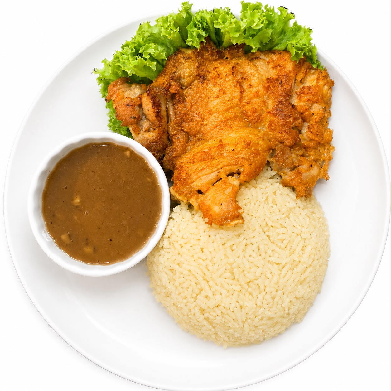 Butter Rice Chicken Chop